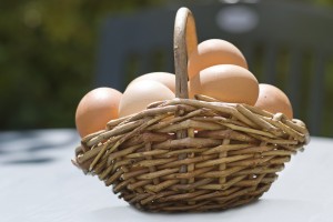Basket of eggs