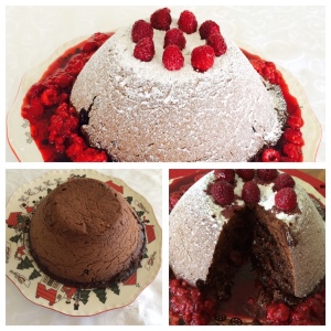 Low FODMAP Chocolate Christmas Pudding