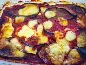 Low FODMAP Eggplant Parmigiana