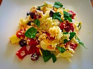 Low FODMAP Rice Salad