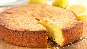 low fodmap Golden Polenta Cake recipe