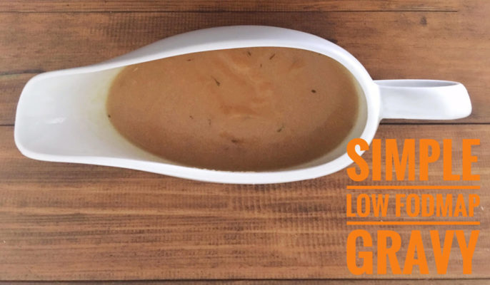 Low FODMAP Gravy Sauce
